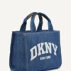 Mała torba Hadlee z logo z dżinsu jako torba Shopper