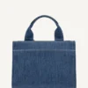 Mała torba Hadlee z logo z dżinsu jako torba Shopper