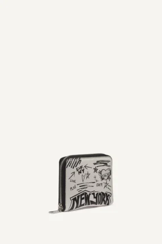 Mały portfel Bryar z zamkiem dookoła