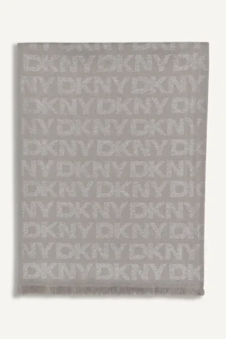 Metalowa paszmina DKNY