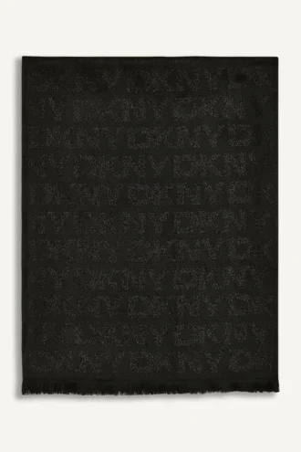 Metalowa paszmina DKNY