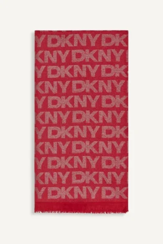 Metalowa paszmina DKNY