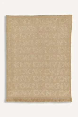 Metalowa paszmina DKNY
