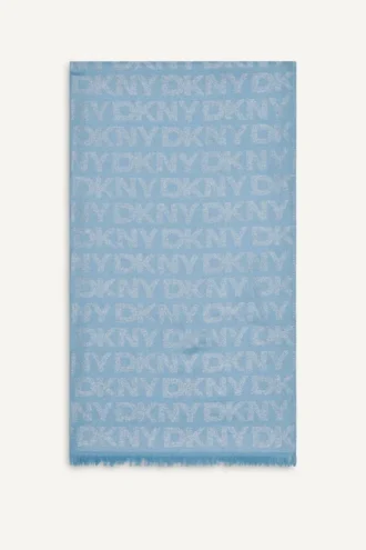 Metalowa paszmina DKNY
