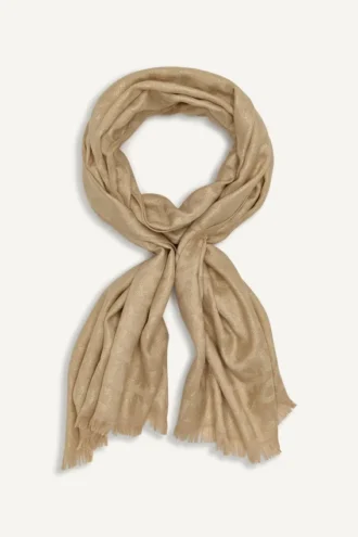 Metalowa paszmina DKNY