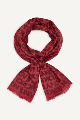 Metalowa paszmina DKNY