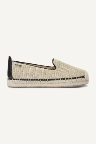 Płaskie espadryle Mallandra z rafii