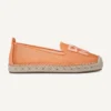 Płaskie espadryle Miretta