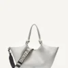 Paula średnia torba Shopper z paskiem z logo