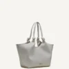 Paula średnia torba Shopper z paskiem z logo