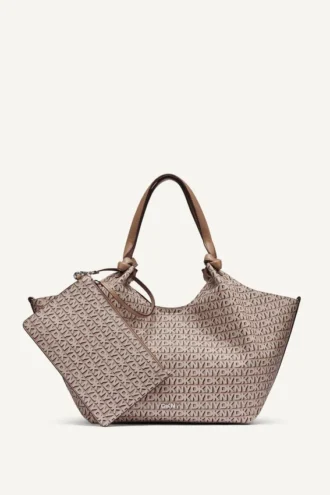Średniej wielkości torba Shopper Paula New York z logo