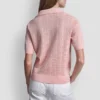 Swetry z kołnierzem polo i logo z Cyrkoniami