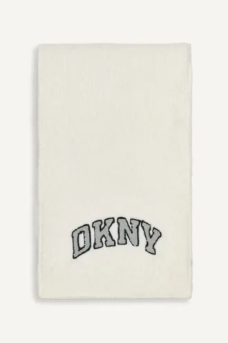 Szalik z dzianiny z logo Varsity