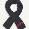 Szalik z dzianiny z logo Varsity