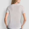T-shirt DKNY Jeans z logo Stack z Cyrkoniami