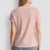 T-shirt DKNY Jeans z logo Stack z Cyrkoniami