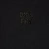 T-shirt DKNY z logo w formie nakładanych oczek