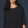 T-shirt z krótkim rękawem DKNY X Yankees z wytłoczonym logo