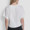 T-shirt z kryształowym logo
