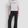 T-shirt z kryształowym logo