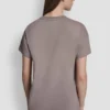 T-shirt z logo DKNY 1989 i ćwiekami