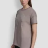 T-shirt z logo DKNY 1989 i ćwiekami