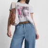 T-shirt z nadrukiem Bleecker St