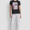 T-shirt z nadrukiem Bleecker St