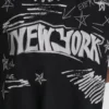 T-shirt z nadrukiem graficznym „Notebook Scribble” z 1989 r.