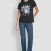 T-shirt z nadrukiem Statuy Wolności