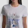 T-shirt z nadrukiem Statuy Wolności