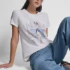 T-shirt z nadrukiem Statuy Wolności