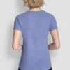 T-shirt z potrójnym logo z cyrkonią