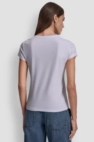 T-shirt z ćwiekami