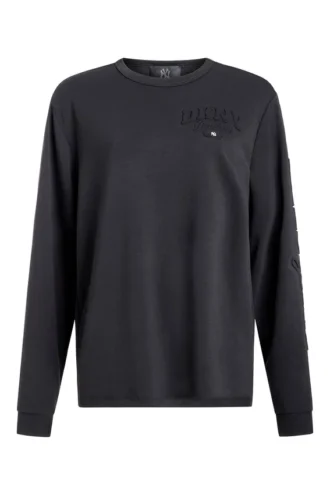T-shirt z wytłoczonym logo DKNY X Yankees