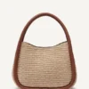 Tkana torebka typu hobo Capri