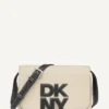 Torba na ramię w stylu torebki listonoszki z logo Nicole