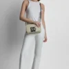 Torba na ramię w stylu torebki listonoszki z logo Nicole