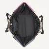 Torba shopper z logo Paloma z szydełkowanej słomy