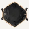 Torba shopper z logo Paloma z szydełkowanej słomy