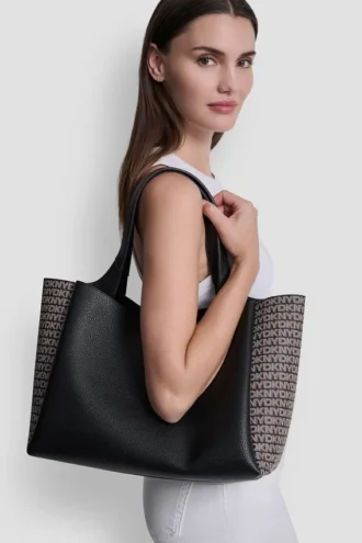Torba Shopper z logo Willa New York
