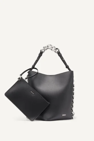 Torba typu bucket Riona z łańcuszkiem