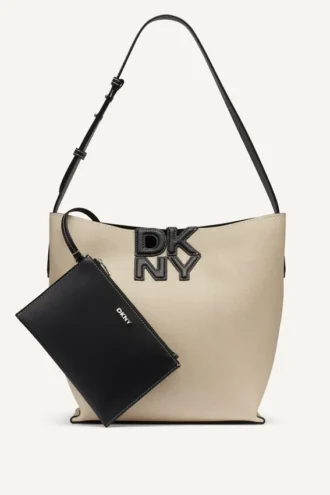Torba typu bucket z logo Nicole