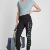 Wysoka talia 7/8 Balance Compression Exploded Ombre