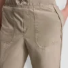 Wysokie, wąskie joggersy typu utility